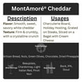 thumbnail image 5 of Sartori MontAmore Cheddar Cheese, Specialty Cheese, 7 oz, Refrigerated Plastic Packet, Aged, Savory & Sweet, Food Form: Block, 5 of 7