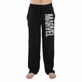 thumbnail image 4 of Marvel Comic Book Mens Black Sleep Wear Sleep Pajama Pants-S, 4 of 7