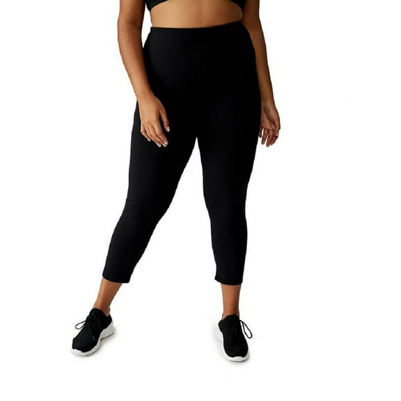 COTTON ON Women's Active High Waist Core 7/8 Tight Leggings Black Size 20W