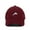 Burgundy, variant on Dolphin Baseball Cap Embroidered Cotton Adjustable Dad Hat Purple