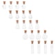 thumbnail image 4 of 20 botellitas de pociones: Mini botellas de vidrio con tapones de corcho - Pequeños frascos transparentes para pociones en diferentes formas - Mini frascos decorativos para manualidades, 4 of 7