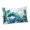 Blue, variant on Blue Teal Leaves Pillow Covers King, Summer Botanical Watercolor Leaf Soft Brushed Microfiber Breathable Throw Pillow Covers, Decorative Pillowcase with Zipper for Couch Sofa Bedroom 20"x36"