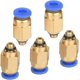 thumbnail image 1 of Pack de 5 conectores rápidos-Montaje neumático (m5 x 4mm).,11 Afortunado Sencillez, 1 of 2
