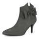 thumbnail image 1 of Botines de Tacón de aguja Allegra K con Puntera Puntiaguda Gris 37, 1 of 7
