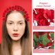 thumbnail image 4 of CRILSTYLEO 144Ud Rosas Artificiales De Rojas Para De Y Hogar Con Material Duradero, 4 of 6