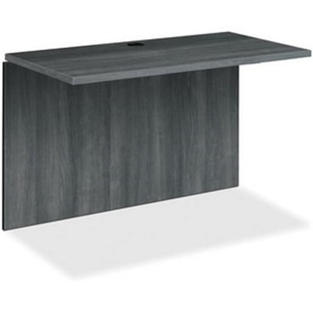 UPC: 0194966336973 | The HON HON10570LS1 47 in. 10500 Series Sterling Ash Laminate Desking Bridge