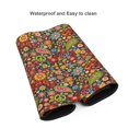 thumbnail image 4 of Hirioo Hippie Peace Love for Mouse Pad ,Anti-Slip Base, Durable Stitched Edges, Perfect for Gaming, Office, and Home Use,16x35.5in, 4 of 9