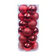 thumbnail image 1 of 24 Boules De Nol De 6 Cm De Diamtre (rojo), Decoraciones De Nol, 1 of 3
