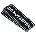 thumbnail image 1 of Unique Bargains Do Not Enter Sign 6'x2' Self Adhesive Door Information Sticker 2 Pack, 1 of 6