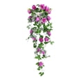 thumbnail image 1 of Laklulu - Decoración de pared para bodas, hogar, flores artificiales y ratán, 1 of 5