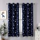 thumbnail image 1 of Cortinas térmicas Bearachild 2 unids/set azul marino 137*243, 1 of 6