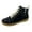 Black, variant on Fesfesfes Fuax-Leather Boots For Women Snow Women's Flat-heeled Winter Plus Cotton Short Ladies Cotton Shoes Plus Size 36(US:5.5)