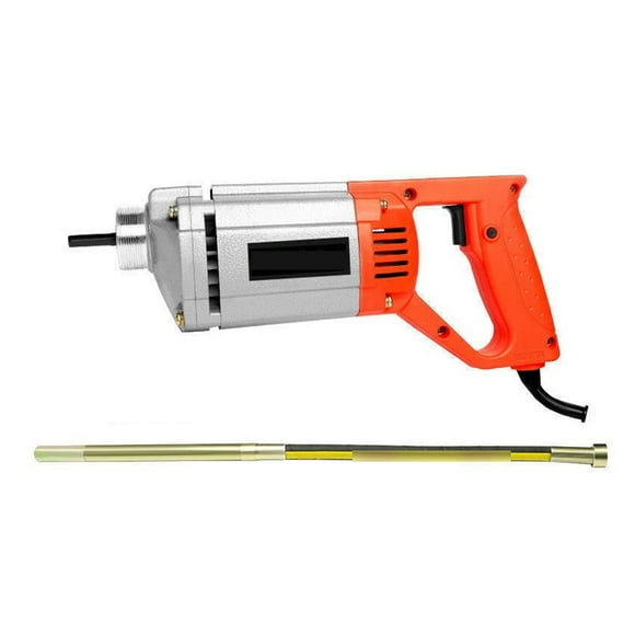 Hand Held Power Concrete Vibrators Cement Bubble Remover With 1M 1.2M 1.5M Copper Rod Concrete Tools