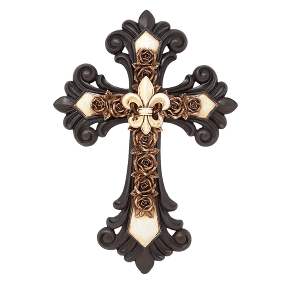 Wowser French Country Fleur De Lis Wall Sculptures