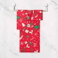 thumbnail image 5 of SKYSONIC 3 Pack Towel Christmas Elements Cotton Bath Towel Set (1 Bath Towel, 1 Hand Towel, 1 Washcloth) for Bathroom, Super Soft and Quick Dry Towels, 5 of 7