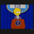 thumbnail image 2 of Men's The Simpsons Lisa for President Long Sleeve Shirt Black 2X Large, 2 of 4
