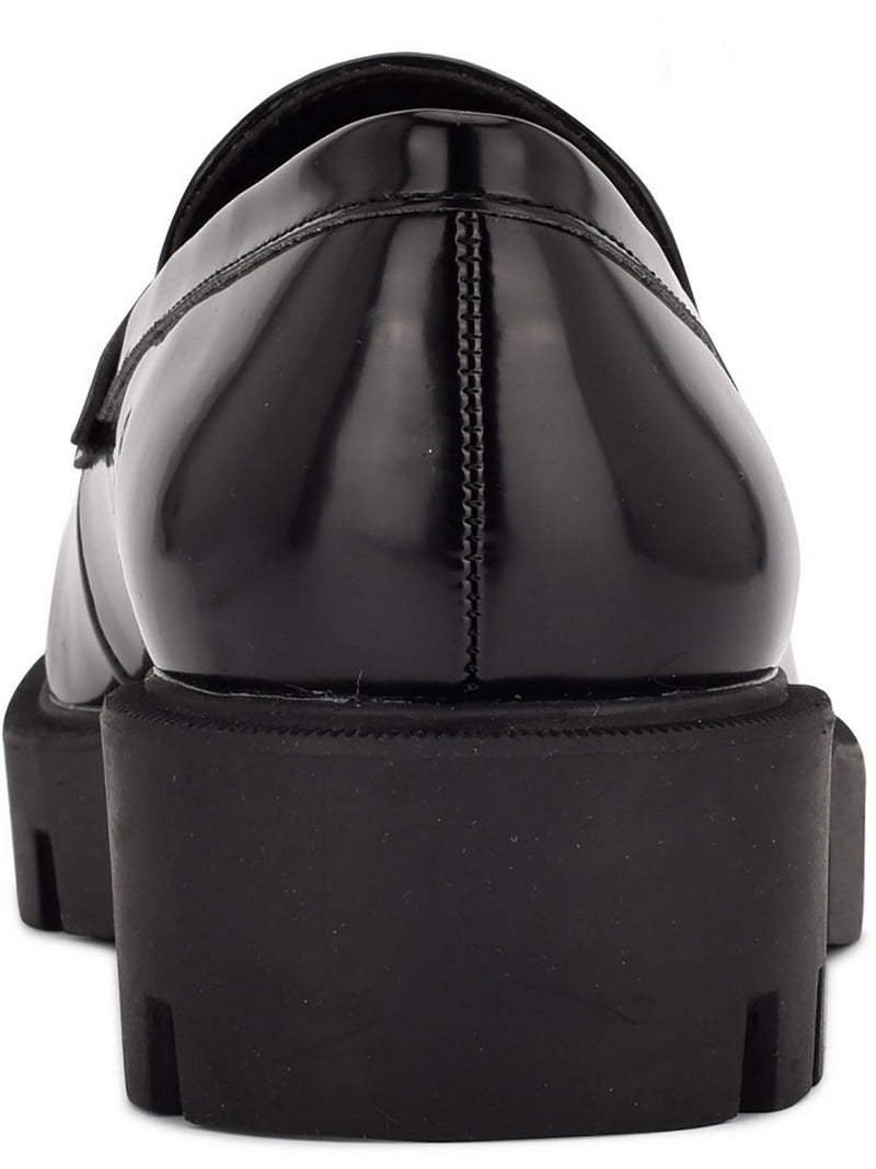 Nine West Maibel Women's Slip-On Loafers Color: Black Patent Size