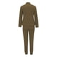 thumbnail image 4 of Conjunto de traje de dos piezas con solapas para mujer: chaqueta de manga larga y pantalones, corte ajustado, color liso, atuendo de invierno para la oficina, 4 of 6