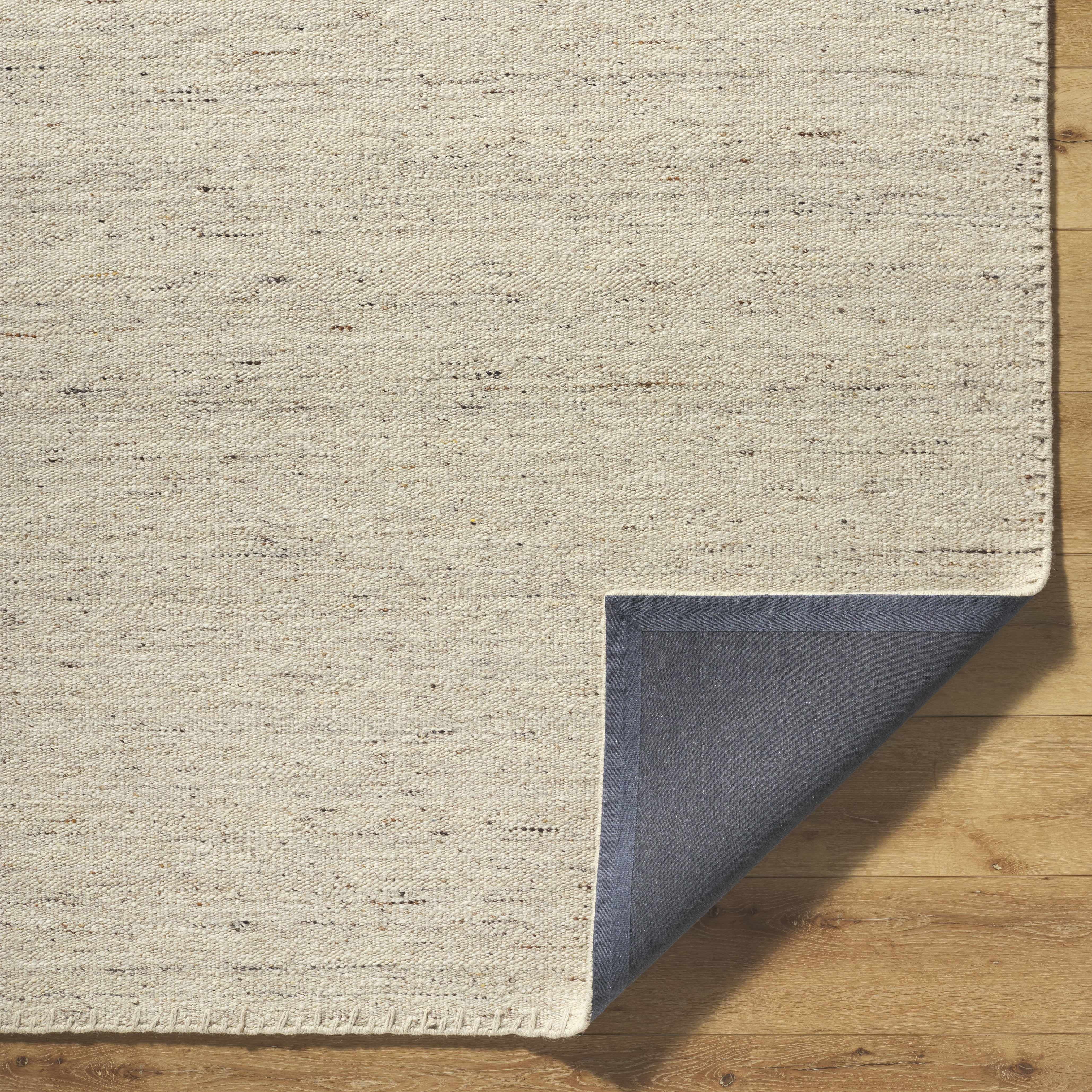 Hauteloom Ayumu Wool Living Room, Bedroom Area Rug - Bohemian, Transitional - Ivory, Sandstone, Taupe - 9' x 12'