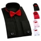 thumbnail image 1 of Camisa Delgada Regular Para Hombre, Pajarita, Camisa De Esmoquin Para Boda, Formal, Amigable Con La Piel, Suave Para El Rendimiento ANGGREK negro 41, 1 of 5