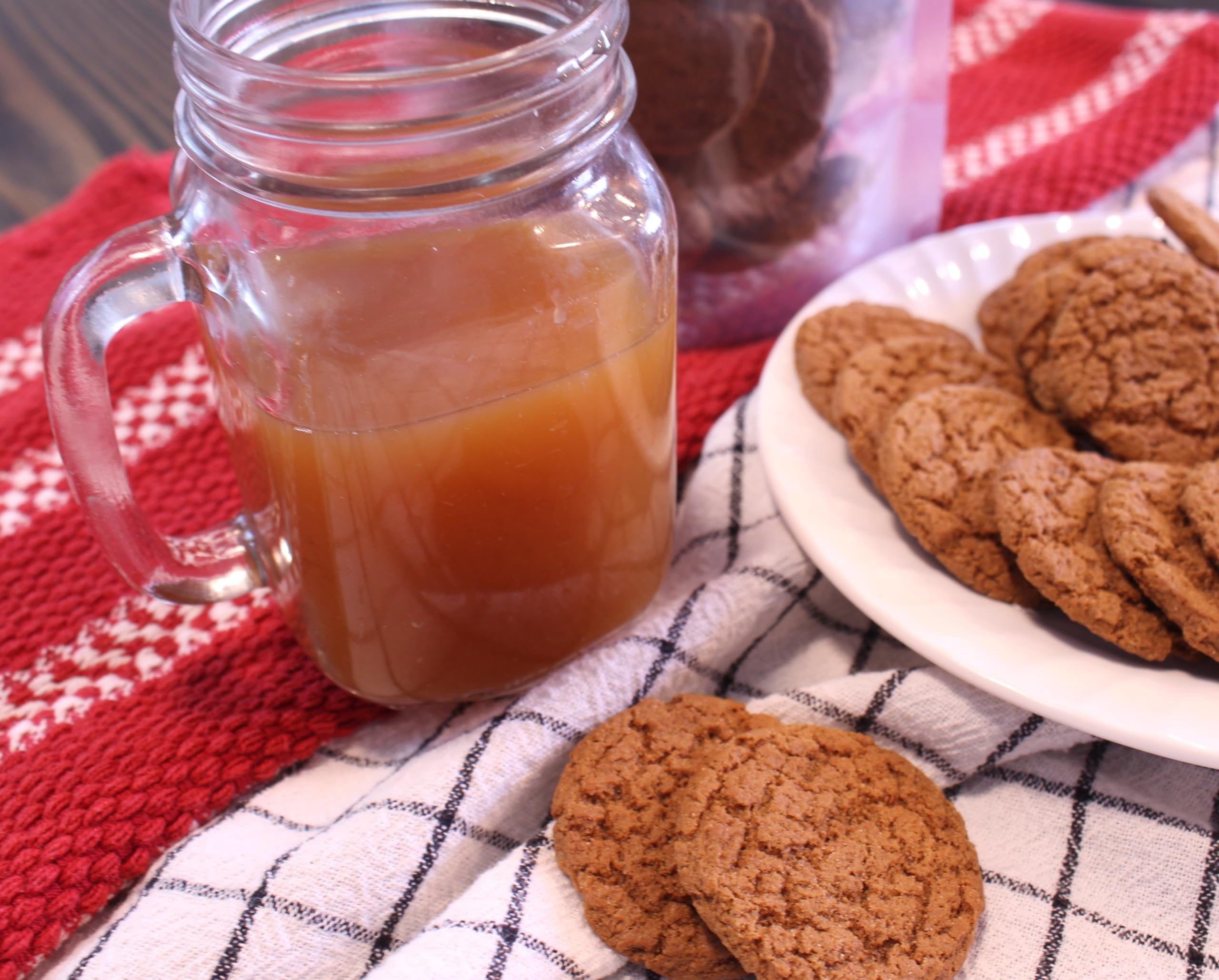 Kauffman Orchards Ginger Snap Cookies, Bulk 1.5 Pound Bag