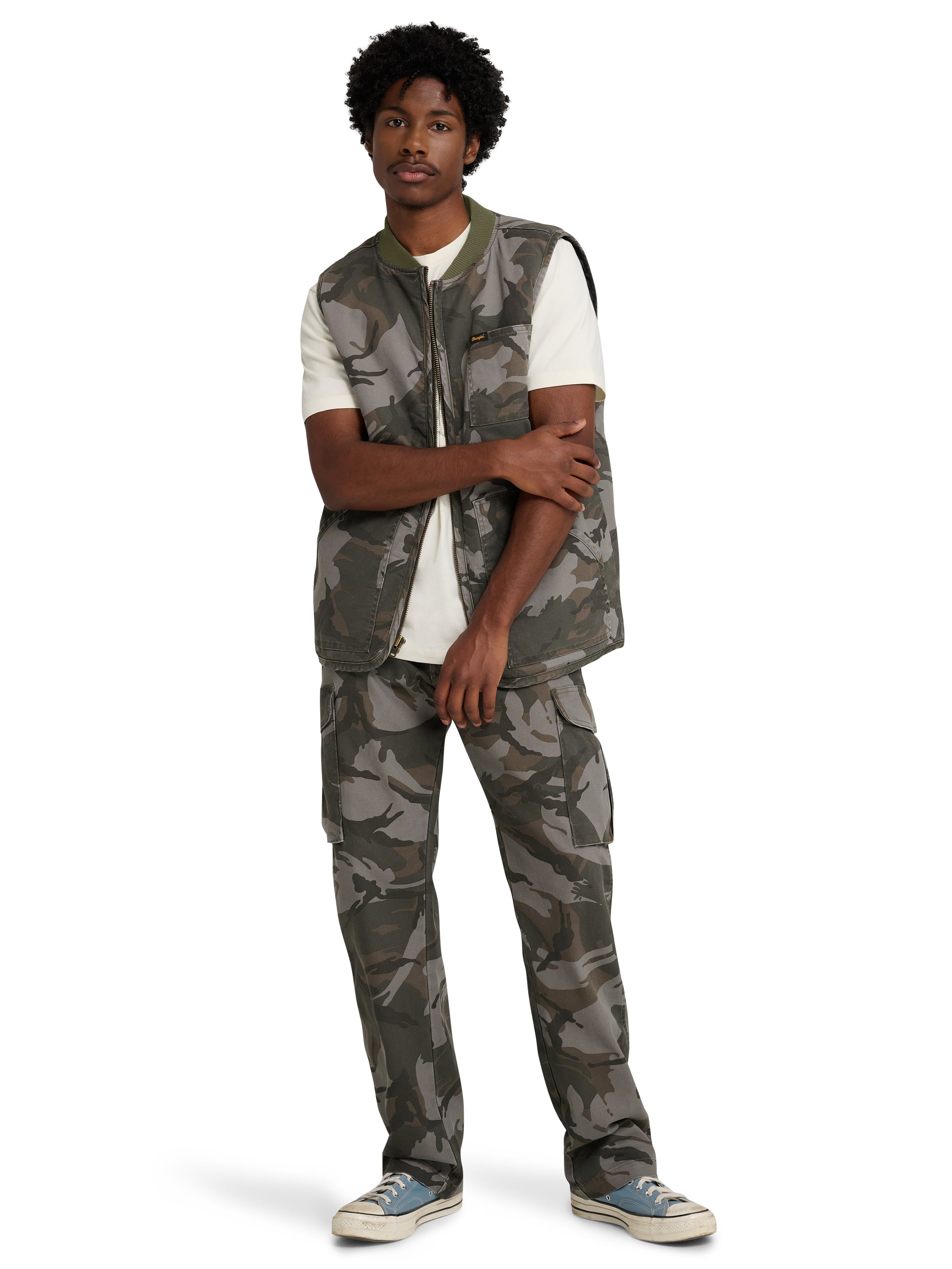 Wrangler® x Stranger Things® Mike/Lucas Camo Pant