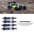 thumbnail image 4 of 4Pcs RC Car , Aluminum Alloy Stable High Elasticity Front Rear Shock Damper For LC Racing 1/14 1/16, 4 of 8