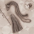 thumbnail image 5 of Contemporary,Modern / Camel Beige, Straw, Harvest Gold / Curtain and Drapery Tassel Tieback / 9 1/2 inch (24cm) Tassel / 30 inch (76cm)Spread (Embrace) / Style#: TBV9 / Color: VNT5 - Savanna Gold, 5 of 5