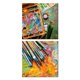 thumbnail image 1 of Cuadros Decorativos  Colores y Pinceles Set 2 piezas Joss Design 30x30, 1 of 2