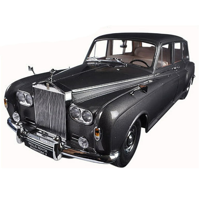 1964 Rolls Royce Phantom V MPW Gunmetal Grey LHD 1/18 Diecast