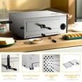 thumbnail image 5 of Giantex 1450W Electric Counter Top Pizza Oven, Stainless Steel Removable Pizza Tray, 5 of 8