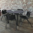 thumbnail image 5 of Regency 'M' Stack Chair- Black, 5 of 5