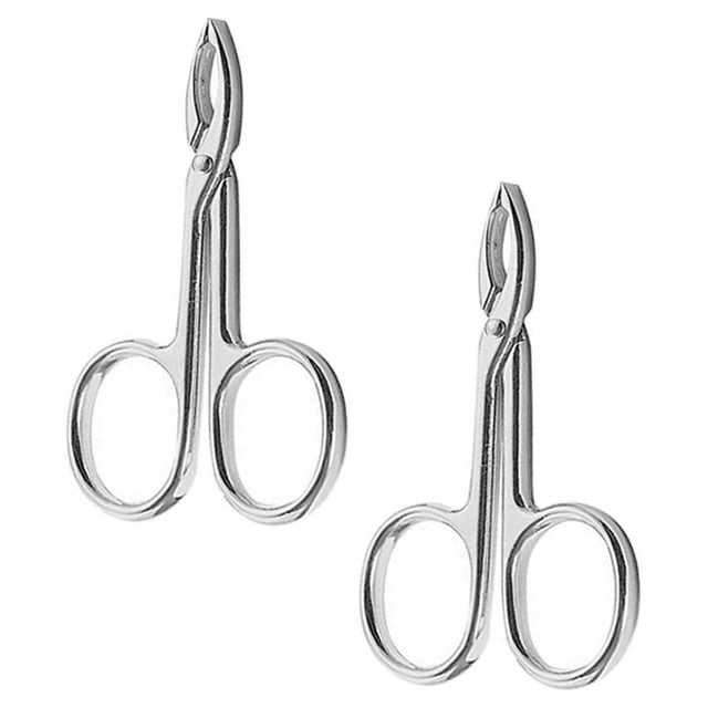 Ciseaux à Sourcils Pinces, Ciseaux Poignée en Forme de Pince à Sourcils, Pince à Épiler
