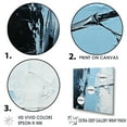 thumbnail image 5 of Designart "Serenity Amidst Wild Blue Bamboo IV" Bamboo Picture Framed Wall Art Living Room, 5 of 5