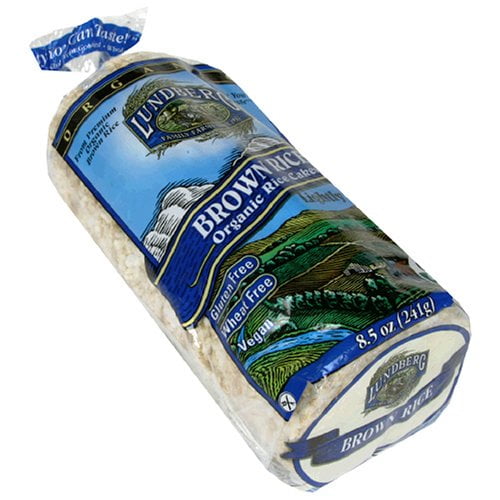 Lundberg® Brown Rice Lightly Salted Organic Rice Cakes 8.5 oz. Bag