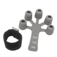 thumbnail image 4 of Fortalecedor de dedos Entrenador de fuerza de agarre 13lb-21lb Equipo de fortalecimiento de dedos ajustable para músicos Guitarristas Entrenamiento de , GRIS DYNWAVEMX Fortalecedor de dedos, 4 of 8
