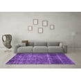 thumbnail image 3 of Ahgly Company Indoor Rectangle Oriental Purple Industrial Area Rugs, 2' x 5', 3 of 4