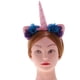 thumbnail image 5 of Tela Cuerno Diadema de Flores Halloween Navidad Disfraz Niños Adultos , Rosado, 5 of 8