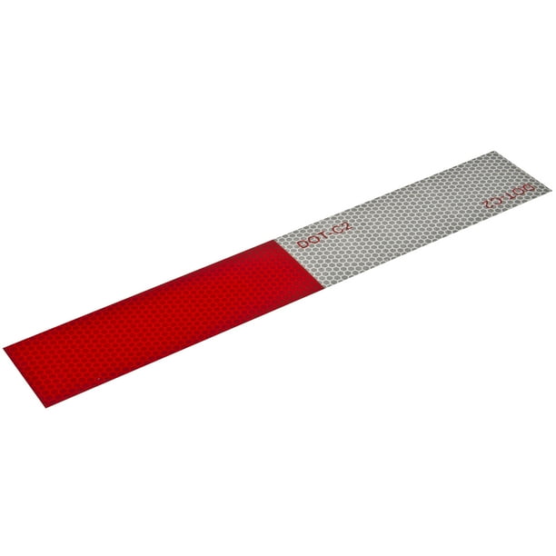 Shoreline Marine Trailer Reflective Tape Strips, Red/Silver Walmart