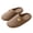Coffee, variant on Women's Cotton Waffle Weave Slippers Closed Toe Breathable Slip On House Shoes with Non Slip Sole for Home Lounge Pink