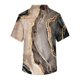 thumbnail image 3 of Men's Short Sleeve V Neck Print Chest Pocket Carer Top L, 3 of 3