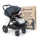 thumbnail image 1 of Carriola para Bebé Esquimal con Toldo Impermeable, Asiento Removible 360° y Ajustable a 3 Posiciones (Gris), 1 of 7