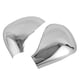 thumbnail image 2 of cubierta de espejo retrovisor Plata, 2 piezas de cubierta de espejo retrovisor de coche, Cubierta del espejo retrovisor cubierta de espejo de puerta de Material ABS reemplazo para 207 308 2006‑2014, 2 of 14