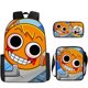 thumbnail image 1 of Mochila Bolsa De Almuerzo Para Niños Estuche Para Lápices Juego De Tres Piezas Bolsa Escolar De Escuela Primaria Patrón De Dibujos Animados, 1 of 1
