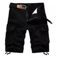 thumbnail image 1 of Pantalones Cortos Cargo De Algodón Con Bolsillos Para Hombre, 1 of 2