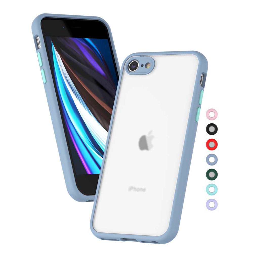 iPhone SE 2020 Case, Cover Case for iPhone SE 2nd 4.7", Njjex [Military