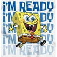 thumbnail image 2 of Retro SpongeBob Cartoon I'm Ready Romper Boys or Girls Infant Baby Brisco Brands 12M, 2 of 6