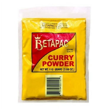 BetaPac Jamaican Curry Powder Twin Pack (2 x 110g) – Authentic Caribbean Spice for Cooking