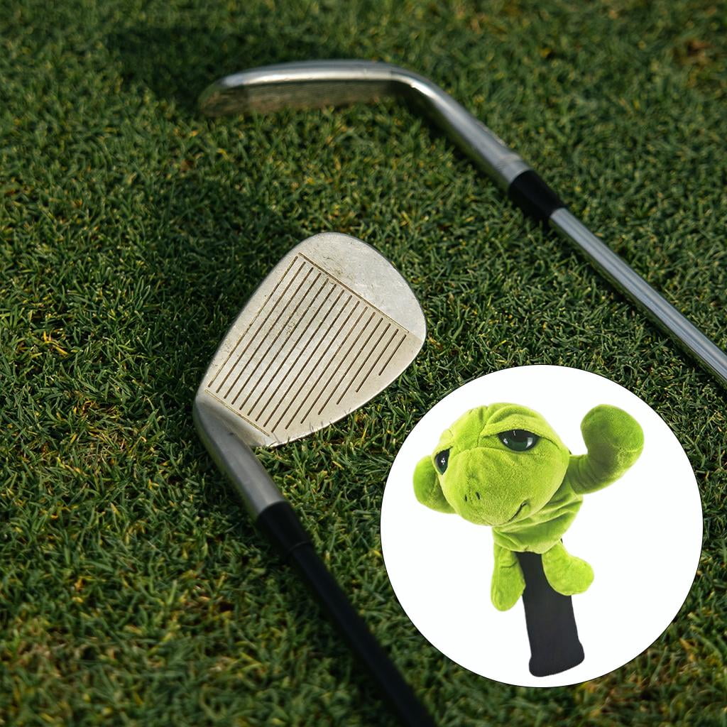 Vensio Novelty Turtle Shaped Golf Driver Headcover with Plush Lining for 460cc Woods Clubs Gift for Men
