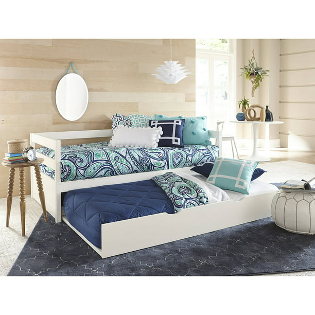 twin daybed with trundle white